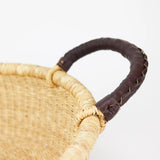 Jojo Baby Changing Basket || Dark Brown Handle