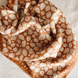 Silk Bandana Scarf || Strawberry Patch