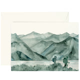 Greeting Card || Hiker Mountain