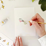Paintable Notecards || Backyard Birds