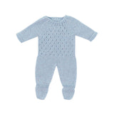 Knitted Pajama 38cm || Blue