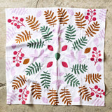 Blockprinting BASIC*  Nature: Pink / Mint