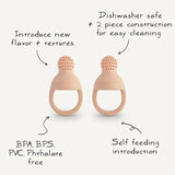 Silicone Fresh Feeder Set || Sage