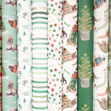 Gift Wrap Roll || Winter Evergreen Tree