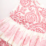 Girls Hallie Dress || Blooming Hearts