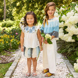 Girls Wylie Pant || White