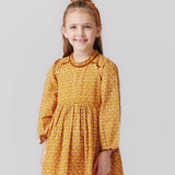 Girls Charlie Dress || Inca Gold Tear Drop