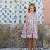 Girls Krista Dress || Lisbon Floral