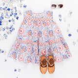 Girls Krista Dress || Lisbon Floral