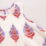 Girls Jaipur Dress || Lavender Bellflower