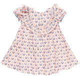 Girls Brayden Dress || Pink Dahlia