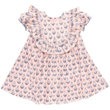 Girls Brayden Dress || Pink Dahlia