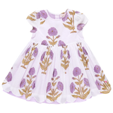 Girls Marisol Dress || Lavender Dandelion
