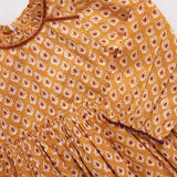 Girls Charlie Dress || Inca Gold Tear Drop