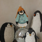 Little Lights Mini Holiday Penguin Lamp || Light Blue