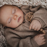 FRIGG Andersen Fairytale Natural Rubber Pacifier Set || Silky Satin & Willow Gray