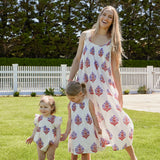Girls Jaipur Dress || Lavender Bellflower