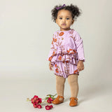 Baby Girls Heidi Bubble || Lavender Poppy