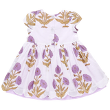 Girls Marisol Dress || Lavender Dandelion
