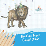 Cake Topper || Lion