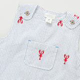Baby Boys Noah Jumper || Lobster Check