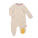 Organic Cotton Magnetic Footie || Logan