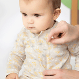 Organic Cotton Magnetic Footie || Logan