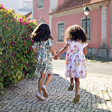 Girls Marisol Dress || Lavender Dandelion