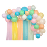 Balloon & Streamer Garland || Pastel