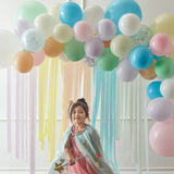 Balloon & Streamer Garland || Pastel