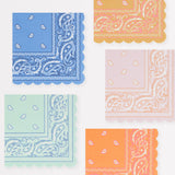 Small Party Napkins || Western Bandana
