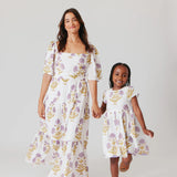 Girls Marisol Dress || Lavender Dandelion