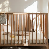 Extra Soft Muslin Crib Sheet || Sun