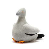 Knitted Pigeon Rattle