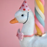 Cake Topper || Pink Goose