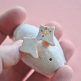 Cake Topper || Pink Goose