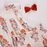 Baby Girls Niley Dress Set || Cloud Bouquet Floral