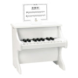18 Key Piano || White