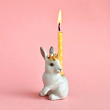 Cake Topper || Royal White Rabbit