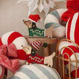 Little Lights Mini Holiday Puppy Lamp || Christmas Snowflake