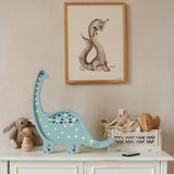 Little Lights Dino Lamp || Prehistoric Blue