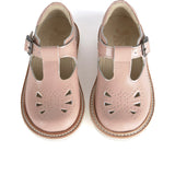 Rosie T-bar Shoe || Blush Pink Patent Leather