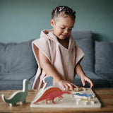 Bear Poncho Towel || Blush