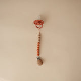 Eva Silicone Pacifier Clip || Clementine