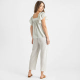 Womens Amani Top || Riviera Stripe