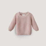 Chunky Knit Sweater || Blush