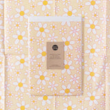 Daisy Newsprint Wrap