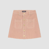 Jenny Mini Skirt || Rose Corduroy