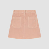 Jenny Mini Skirt || Rose Corduroy
