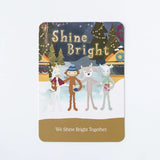 Shine Bright Unicorn Kin & Shine Bright Affirmation Card